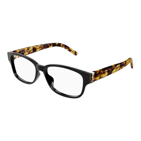 NWT Yves Saint Laurent SL-M149 Black Havana 55mm Eyeglasses